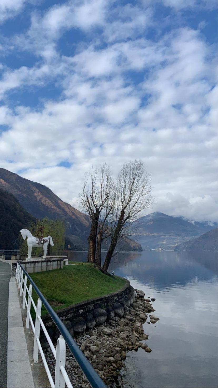 Casa Berlai, Bilocale Sul Lago Villa Pisogne Exterior foto